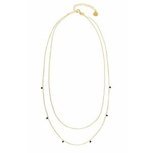 ANIA KRUK - Stříbrný pozlacený náhrdelník Oval