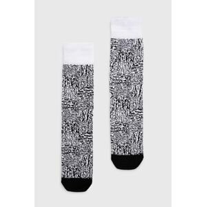 Ponožky Volcom pánské, bílá barva
