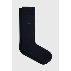 Ponožky Gant tmavomodrá barva