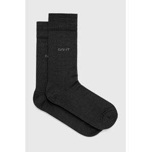 Ponožky Gant šedá barva