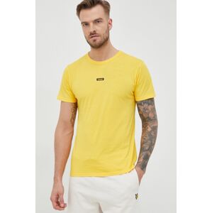 Bavlněné tričko Bomboogie žlutá barva