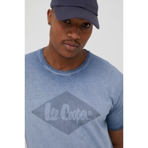 Bavlněné tričko Lee Cooper s potiskem