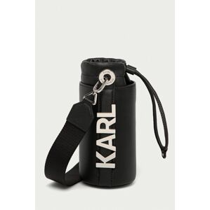Pouzdro na láhev Karl Lagerfeld černá barva