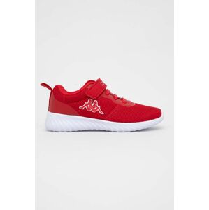 Dětské sneakers boty Kappa červená barva