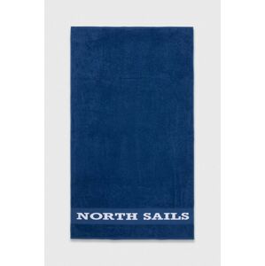 Bavlněný ručník North Sails tmavomodrá barva