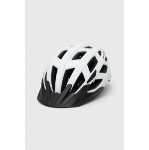 Cyklistická helma 4F bílá barva