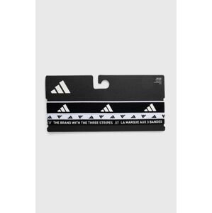 Čelenky adidas Performance 3-pack černá barva