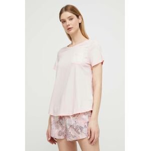 Pyžamo Kate Spade růžová barva