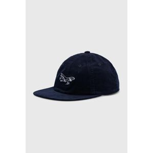 Bavlněná baseballová čepice DC tmavomodrá barva, s aplikací