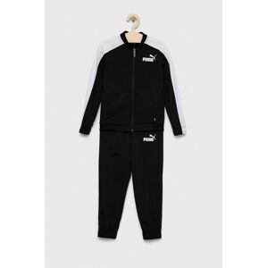 Dětská tepláková souprava Puma Baseball Poly Suit cl B černá barva