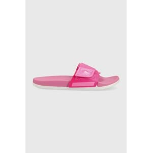 Pantofle adidas by Stella McCartney dámské, růžová barva