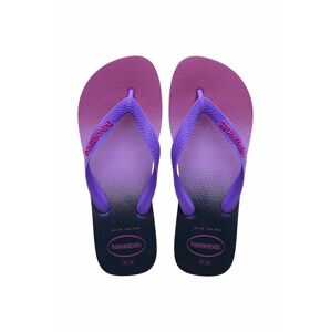 Žabky Havaianas Top Fashion dámské, fialová barva, na plochém podpatku, 4137258 1801