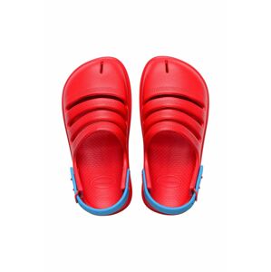 Dětské sandály Havaianas CLOG červená barva
