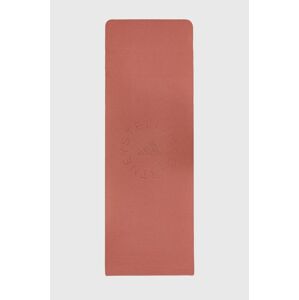 Podložka na jógu adidas by Stella McCartney růžová barva