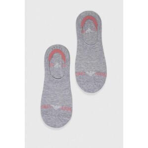 Ponožky Emporio Armani Underwear dámské, šedá barva