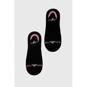 Ponožky Emporio Armani Underwear dámské, černá barva