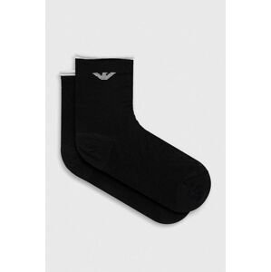 Ponožky Emporio Armani Underwear dámské, černá barva