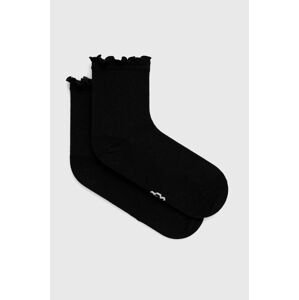 Ponožky UGG dámské, černá barva