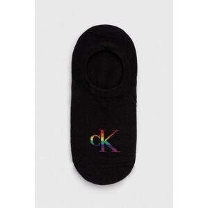 Ponožky Calvin Klein CK One dámské, černá barva