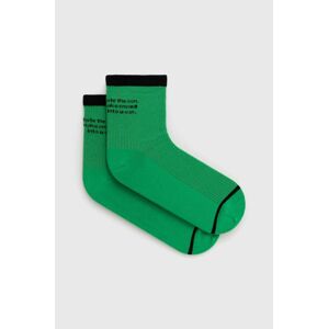 Ponožky Miss Sixty dámské, zelená barva
