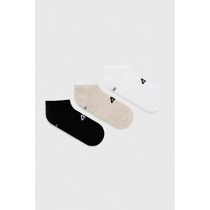 Ponožky 4F 3-pack dámské, béžová barva