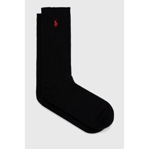 Ponožky Polo Ralph Lauren pánské, černá barva