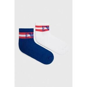 Ponožky Emporio Armani Underwear 2-pack pánské, bílá barva