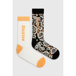 Ponožky Dickies 2-pack pánské, oranžová barva
