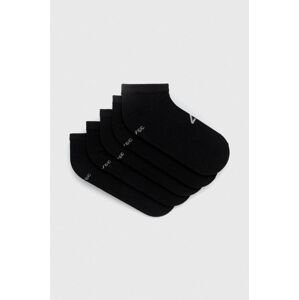 Ponožky 4F 5-pack pánské, černá barva
