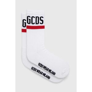 Ponožky GCDS bílá barva