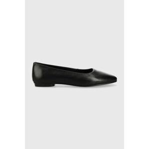 Kožené baleríny Vagabond Shoemakers SANDY černá barva, 5505.101.20