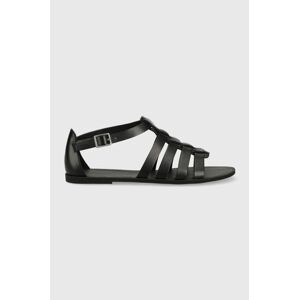 Kožené sandály Vagabond Shoemakers TIA 2.0 dámské, černá barva, 5531.501.20