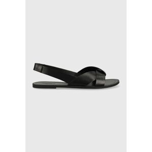 Kožené sandály Vagabond Shoemakers TIA 2.0 dámské, černá barva, 5531-001-20