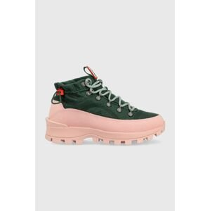 Sneakers boty Hunter Womens Travel Explorer Boot zelená barva, WFS2336REN