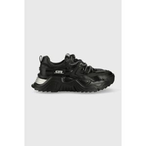 Sneakers boty Steve Madden Kingdom černá barva, SM11002519