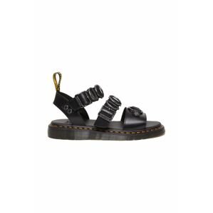 Kožené sandály Dr. Martens Gryphon Alt dámské, černá barva, DM30747001