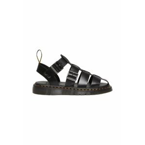 Kožené sandály Dr. Martens Garin dámské, černá barva, DM30766001, DM30766001-Black