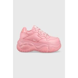Sneakers boty Buffalo Feral One růžová barva, 1630862