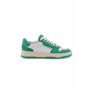 Kožené sneakers boty Kennel & Schmenger Drift zelená barva, 91-15030