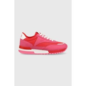 Sneakers boty GAP NEW YORK růžová barva, GAF006F5S