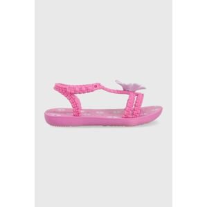Dětské sandály Ipanema fialová barva