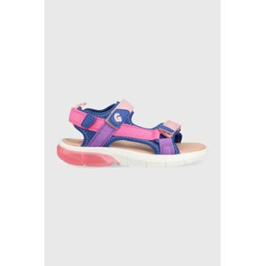 Dětské sandály Garvalin růžová barva
