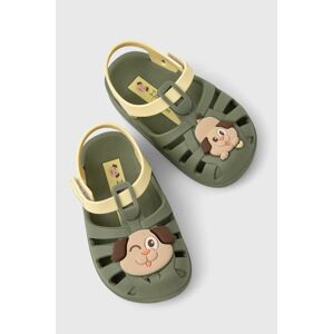Dětské sandály Ipanema zelená barva
