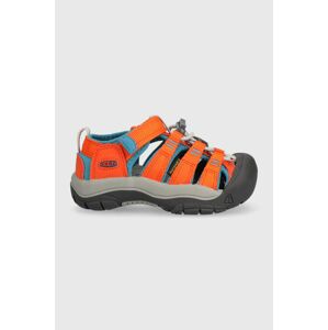 Dětské sandály Keen oranžová barva