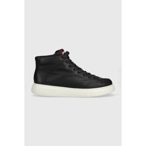 Kožené sneakers boty Camper Runner K21 černá barva, K300438.002