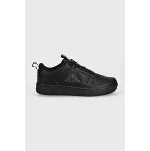 Sneakers boty Kappa černá barva