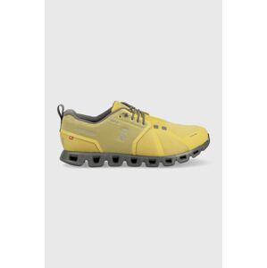 Běžecké boty On-running Cloud 5 Waterproof žlutá barva