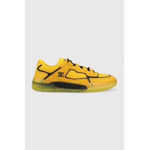 Sneakers boty DC žlutá barva