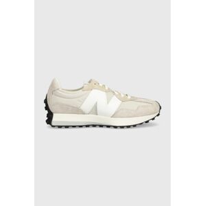 Sneakers boty New Balance MS327CQ béžová barva