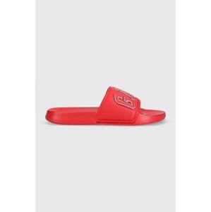 Pantofle GAP AUSTIN pánské, červená barva, GAQ001F1S